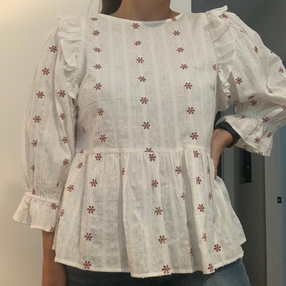 Printed blouse